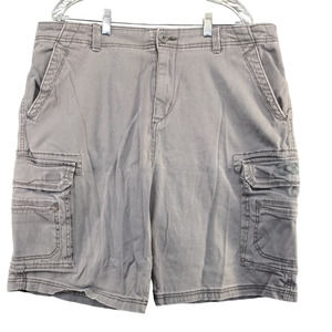 UnionBay Men's Cargo Shorts Gray Size 40 Cotton Blend Pockets